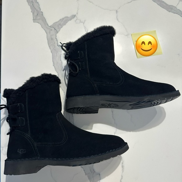 UGG Women's Black Winter Boots - Picture 1 of 6